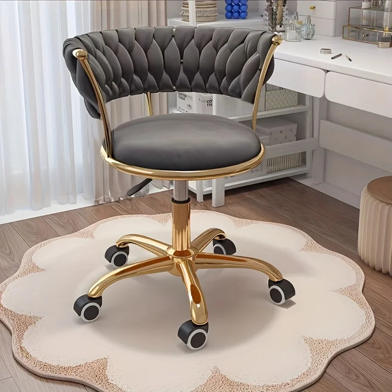 Swivel Vanity Chair With Adjustable Height