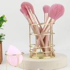 Metal Makeup brushes, Pencils, & Lipsticks storage Box