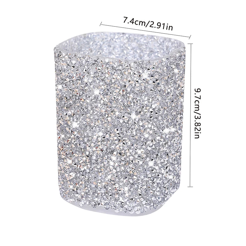 Sparkling Makeup Brush Holder