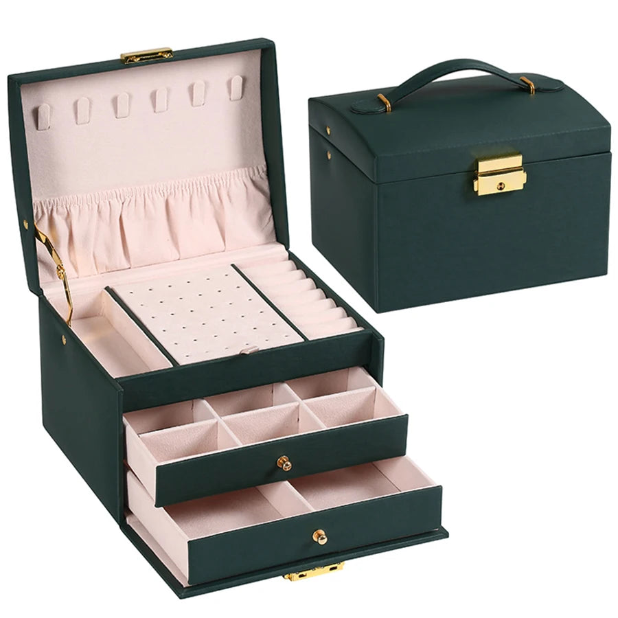 Three Layer Jewelry Box suitable for all kinds of jewelry storage