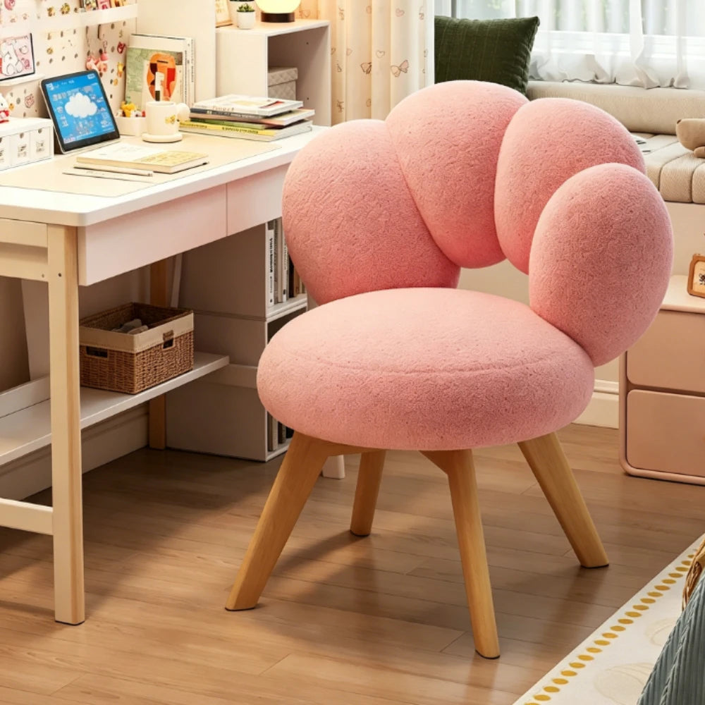 Designer Armless Vanity Chair