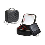 Makeup & Cosmetic Travel Box With LED Mirror [Small]