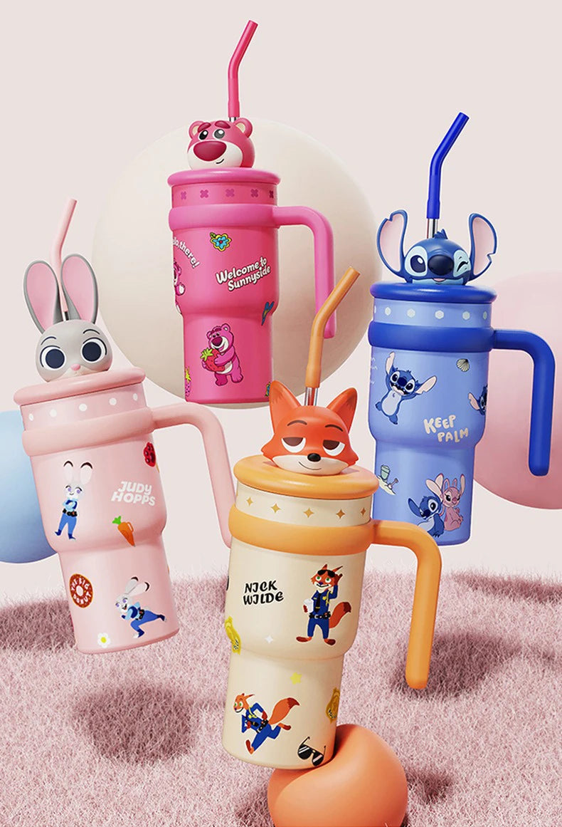 Cartoon Stainless Steel Coffee Mug