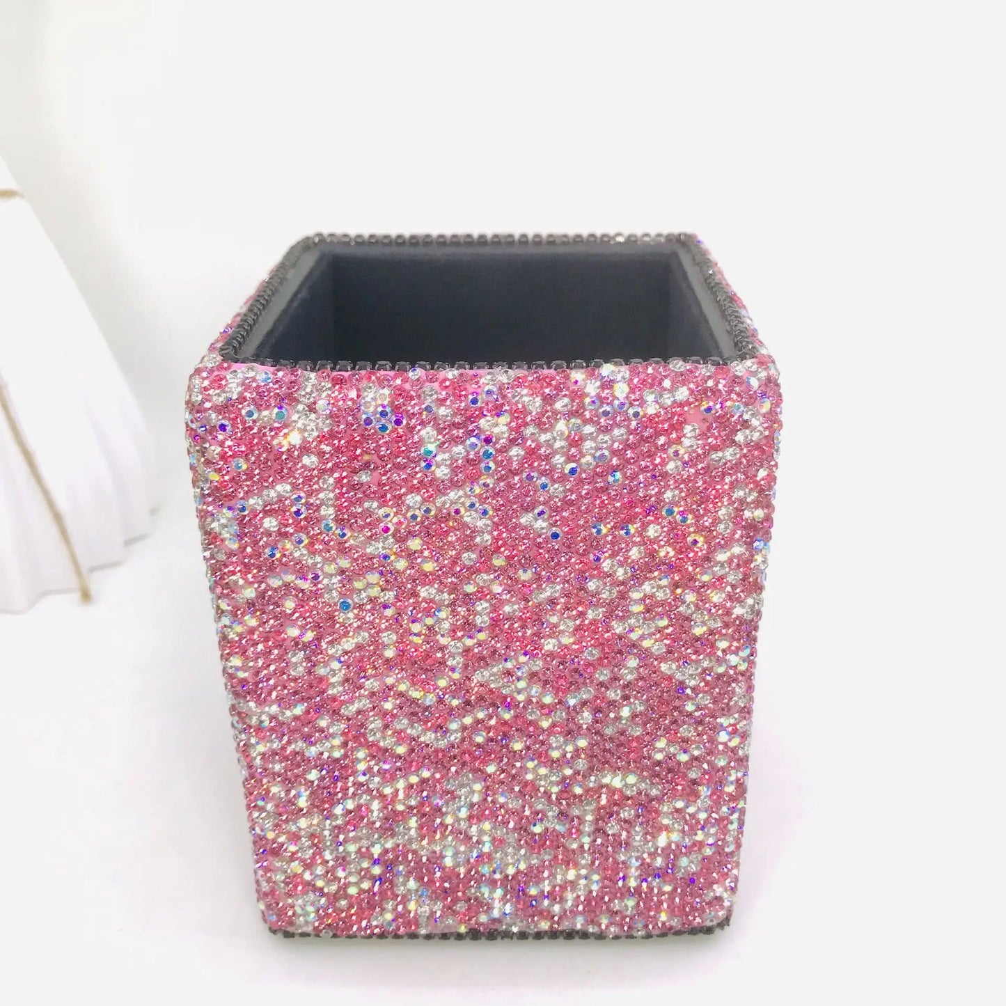 Luxury Sparkling Rhinestone Makeup Brush Holder