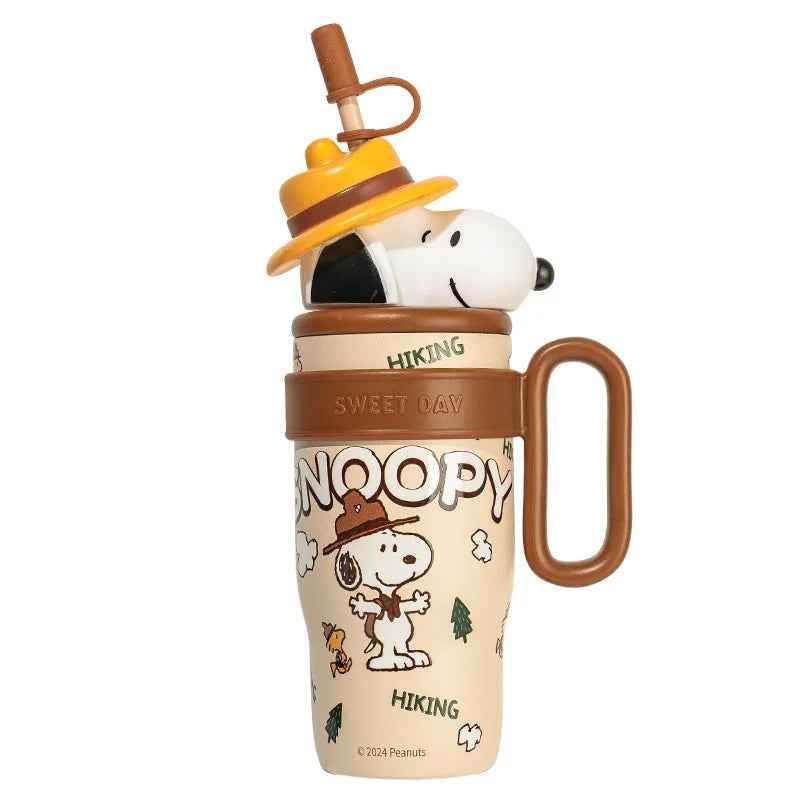 Snoopy Stainless Insulated Coffee Cup [800 ml]