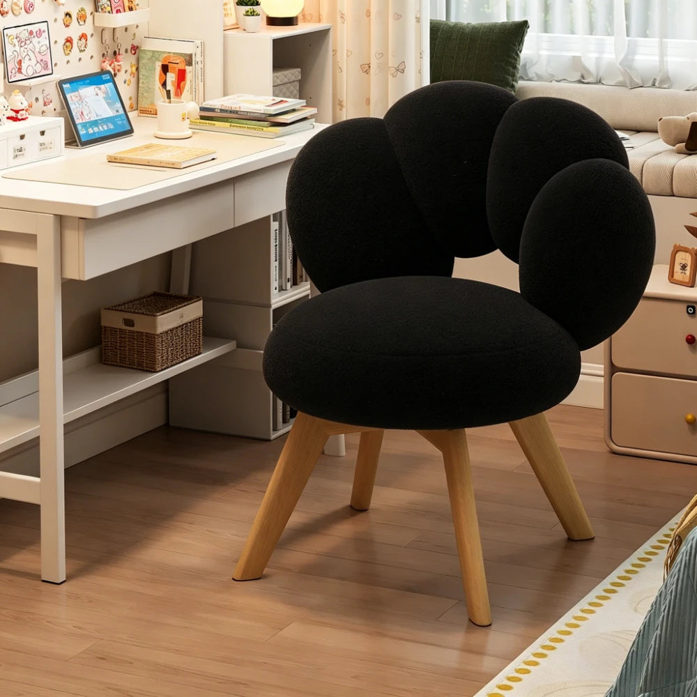 Designer Armless Vanity Chair