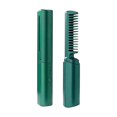 Portable Hair Straightener Brush