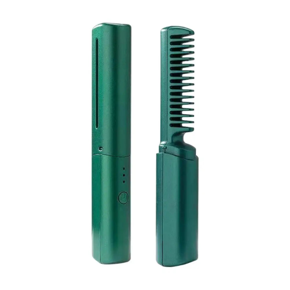 Portable Hair Straightener Brush