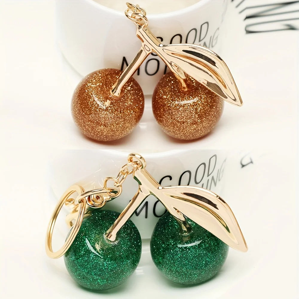 Cherry Shape Bag Keychain