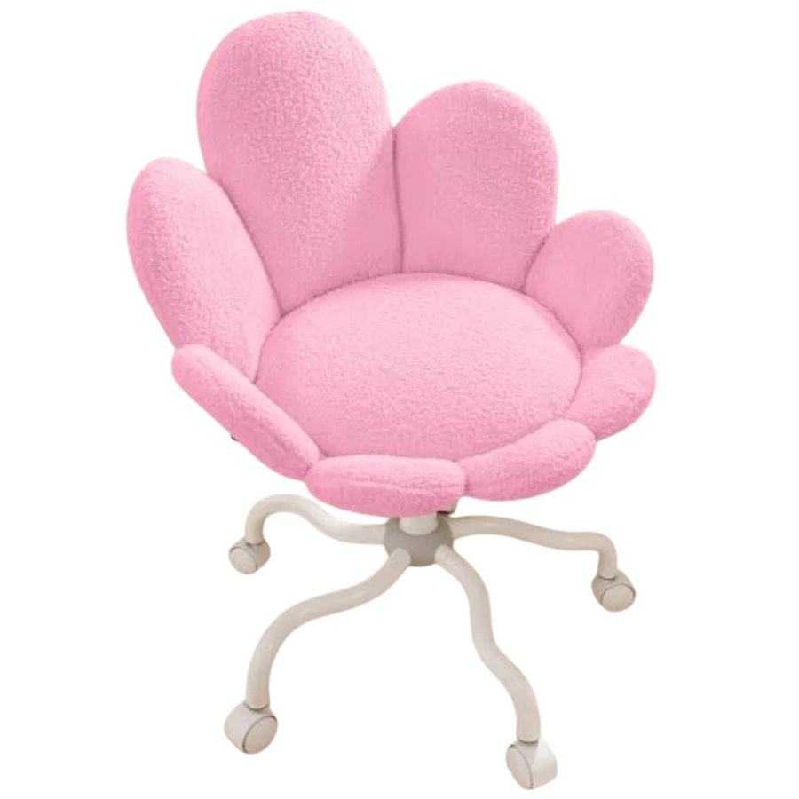 Daisy Flower Design Chair - Pink