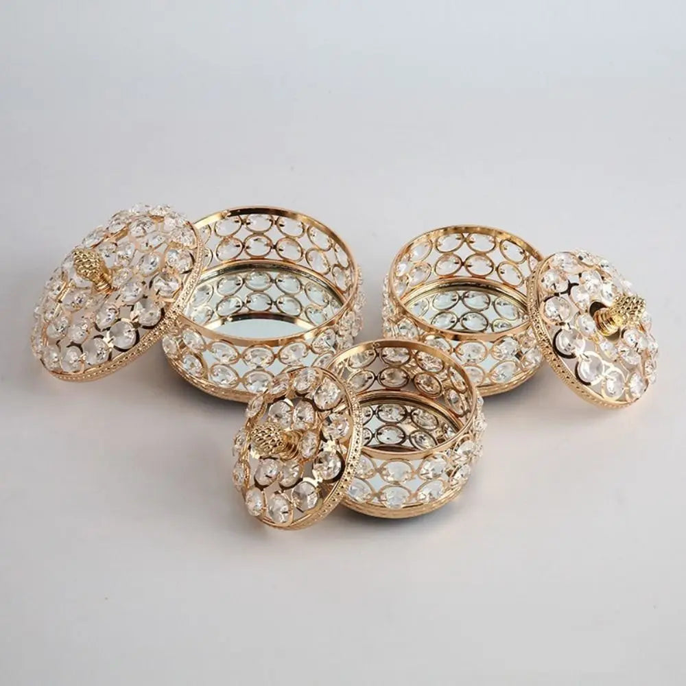 Luxury Crystal Jewelry Box