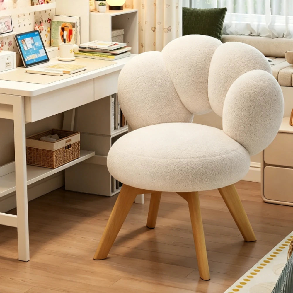 Designer Armless Vanity Chair