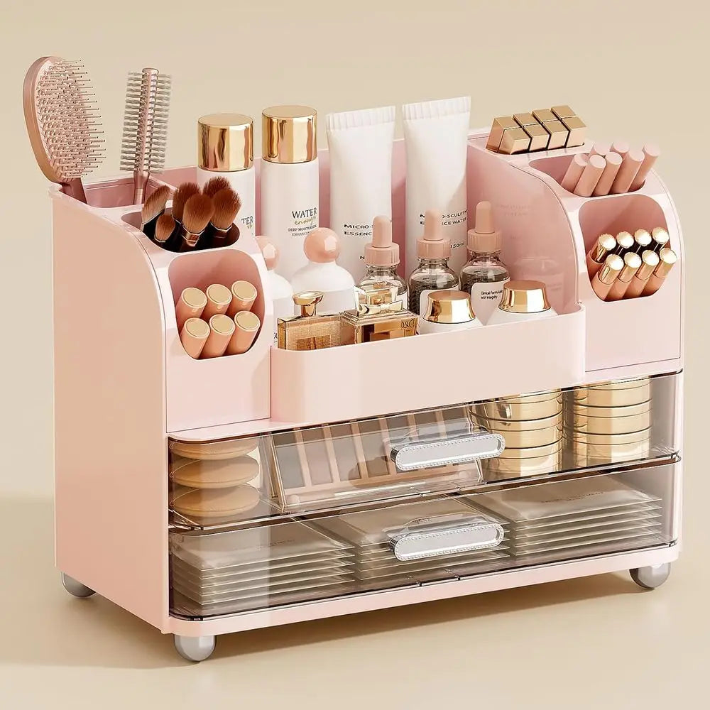 Makeup Organizer With 2 Drawers