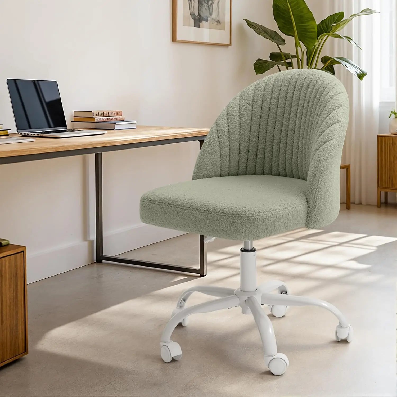Armless Cute Vanity Chair