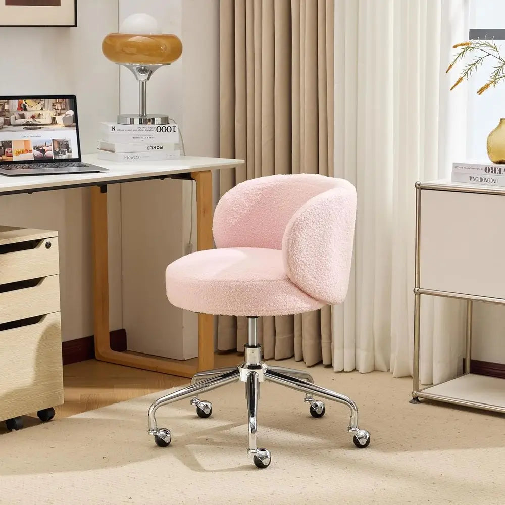Ergonomic Low-Back Vanity Chair