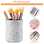Luxury Sparkling Rhinestone Makeup Brush Holder