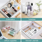 Vanity Desk Drawer Organizer Trays