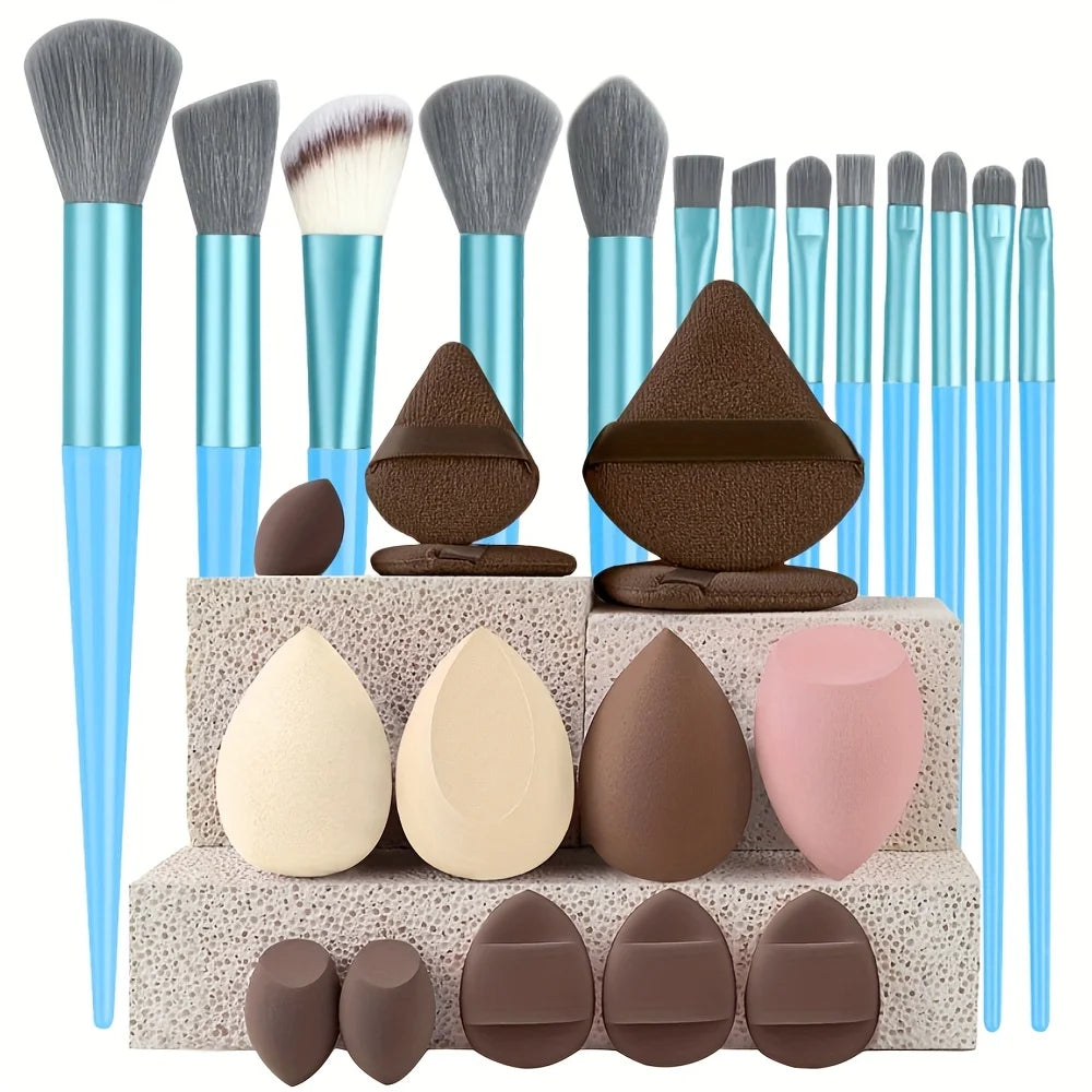 Professional Makeup Kit Brushes & Sponges [27pcs]