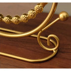 Luxury European Style Vertical Dressing Mirror with Gold Frame