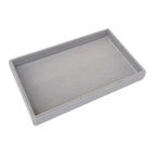 Luxury Velvet Drawer Organizer Tray [Gray]