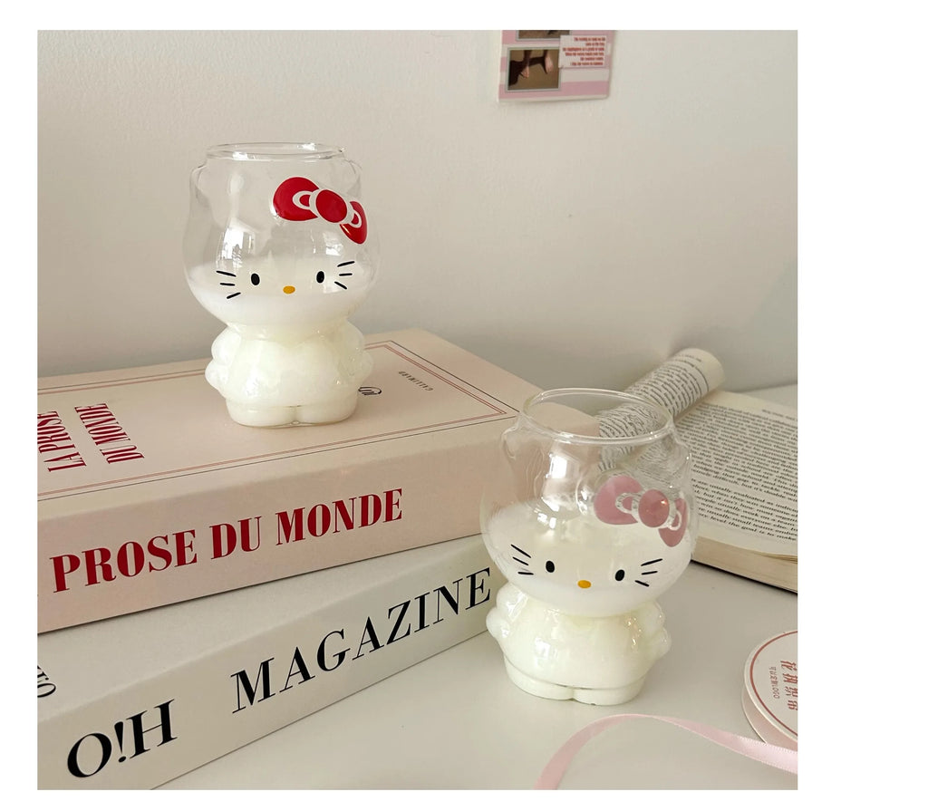 Hello Kitty Glass Cup