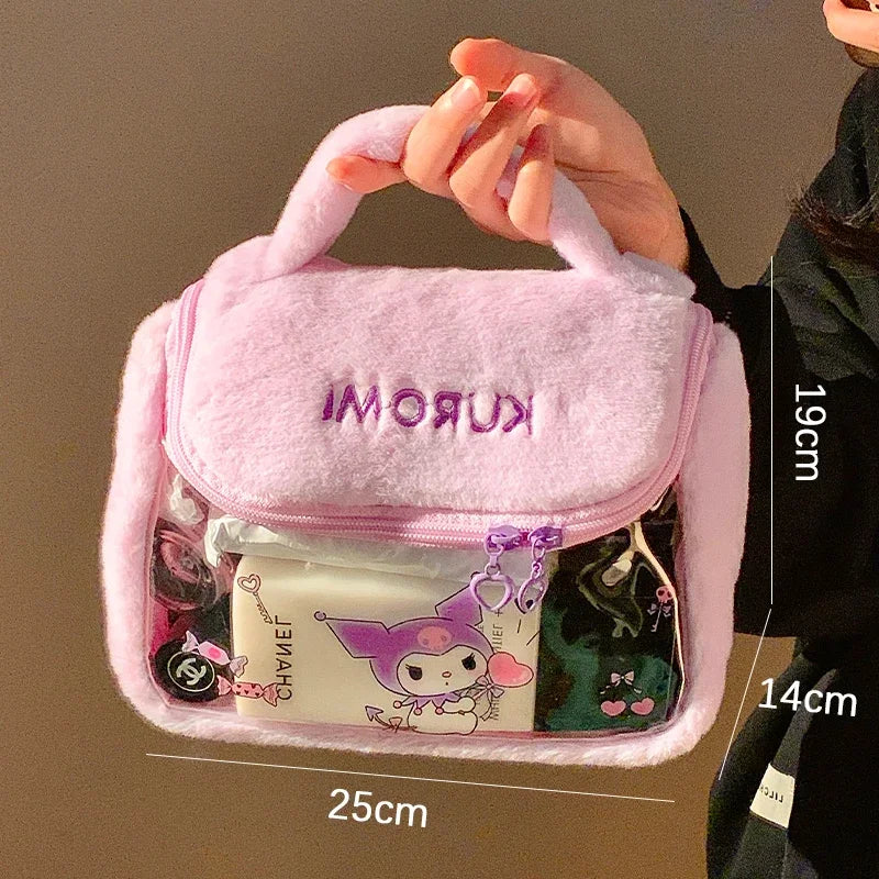 Hello Kitty Plush Makeup Bag