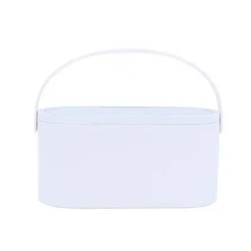 Makeup Organizer Box with LED Mirror