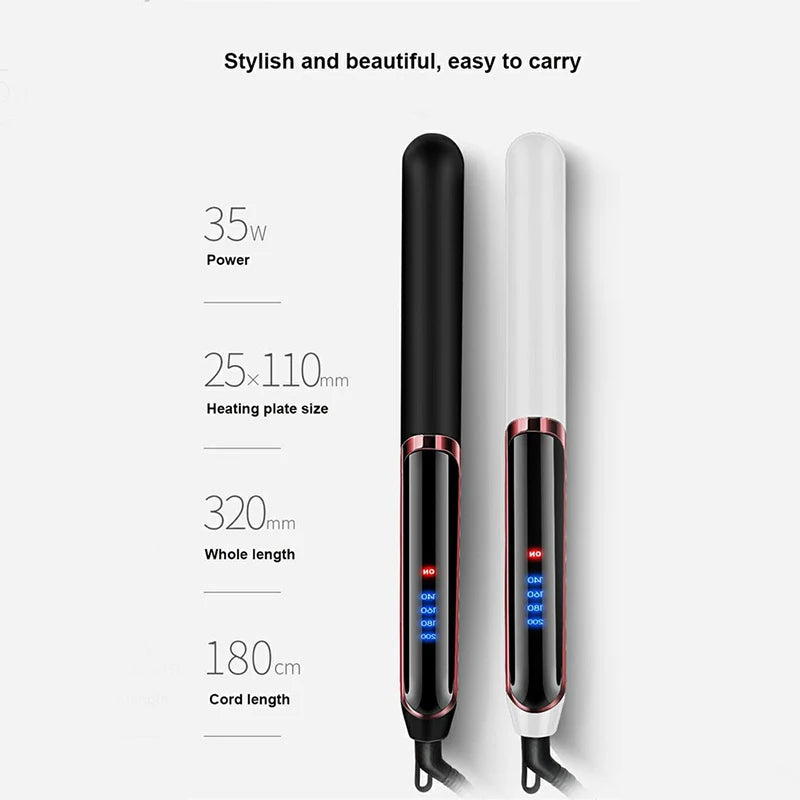 Professional Ceramic Flat Ironic Fast Heatup Hair Straightener
