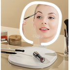 Tabletop LED Makeup Mirror