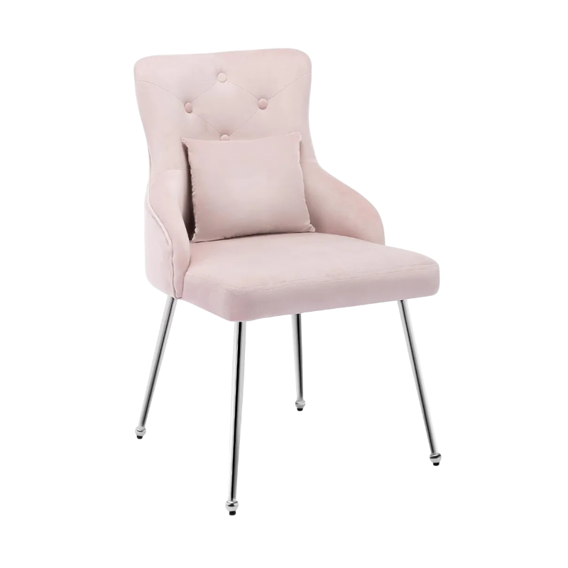 Armless Desk Vanity Chair