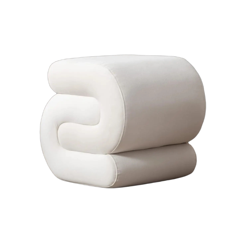 Vanity Stool - S-Shaped