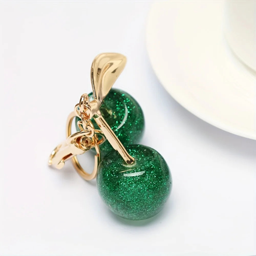 Cherry Shape Bag Keychain