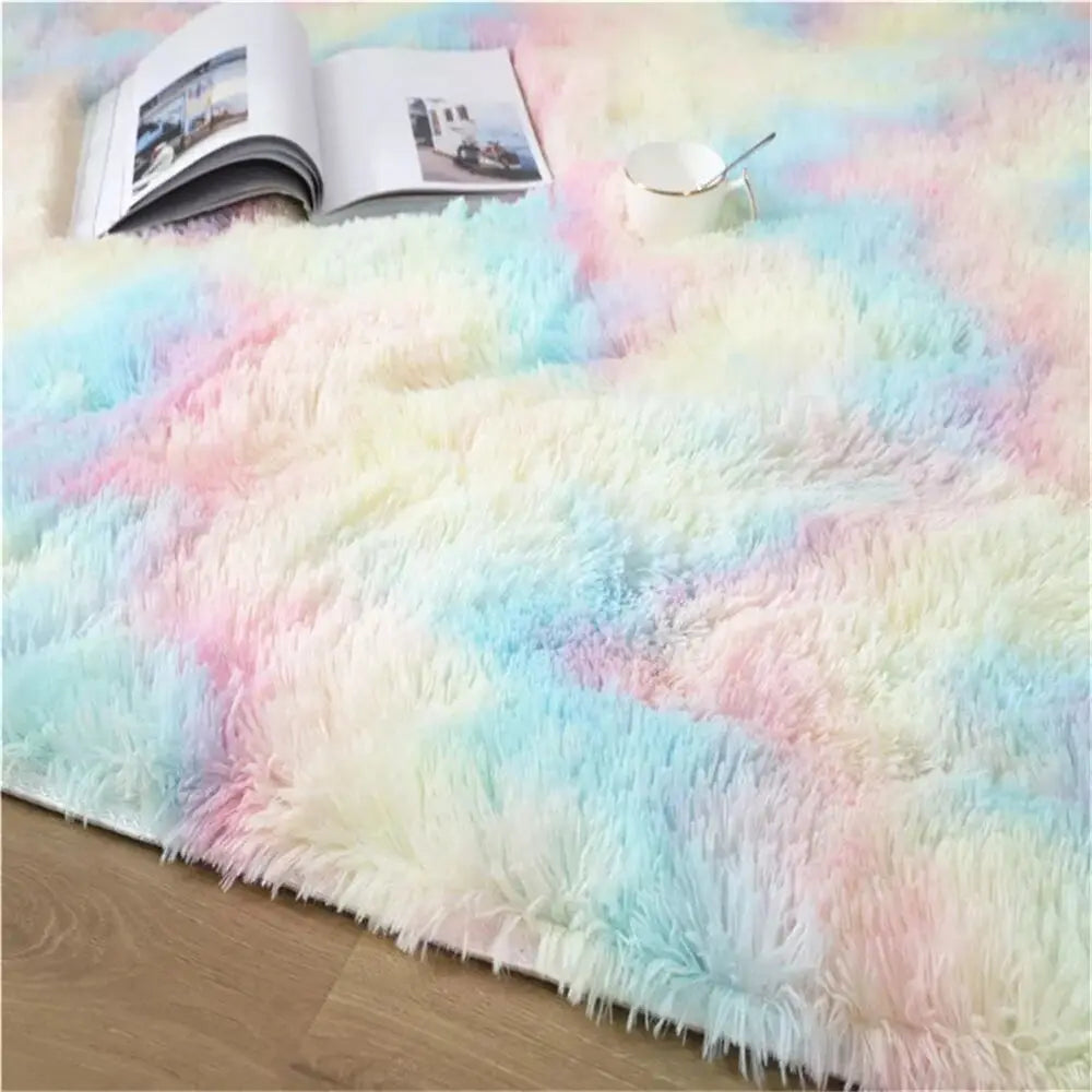 Plush Soft Fluffy Vanity Rug & Sofa Carpet