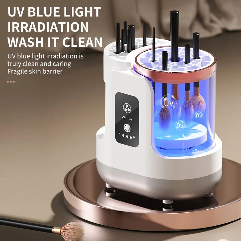3-in-1 Electric Makeup Brush Cleaner