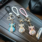 Owl Shaped Keychain For Purse & Backpack