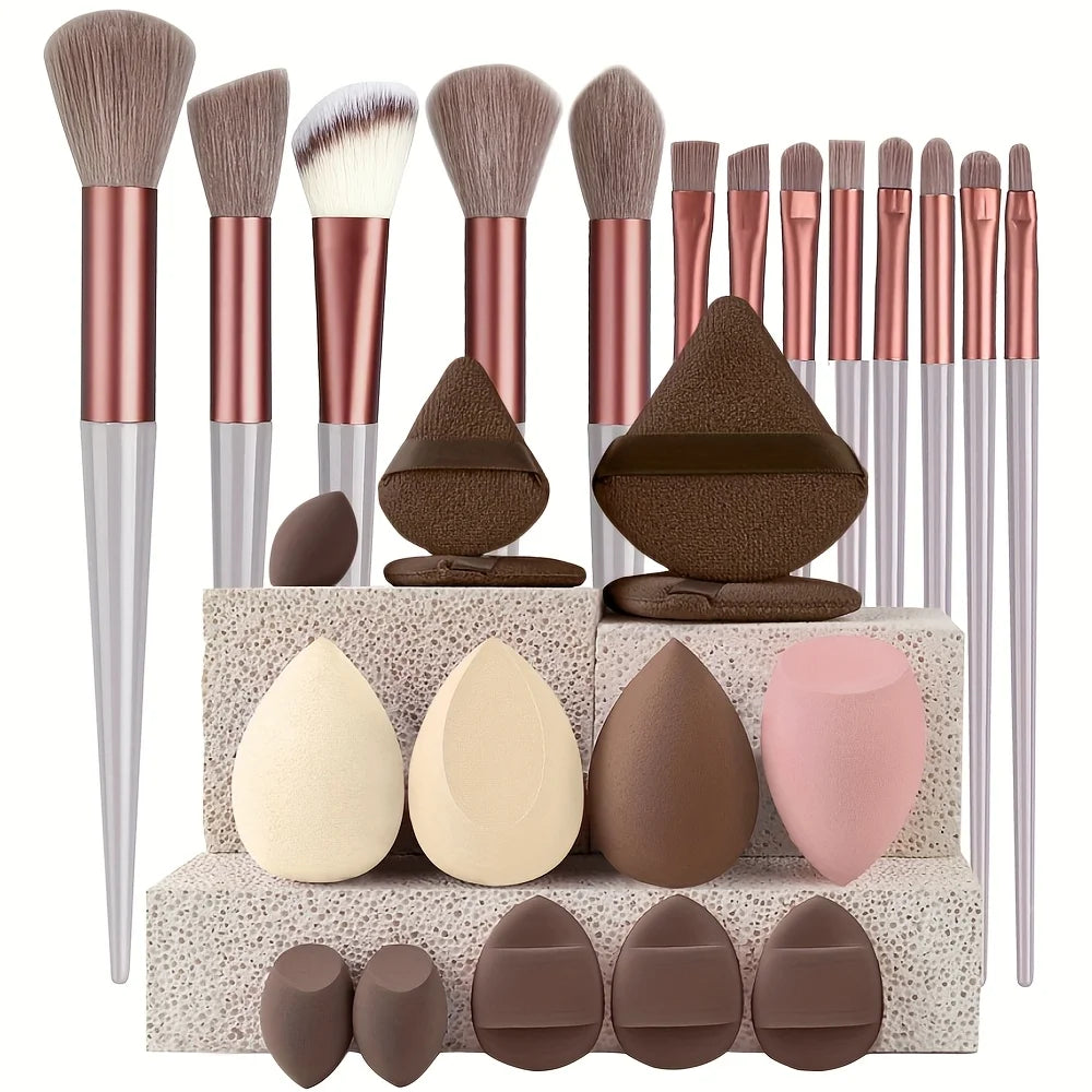 Professional Makeup Kit Brushes & Sponges [27pcs]