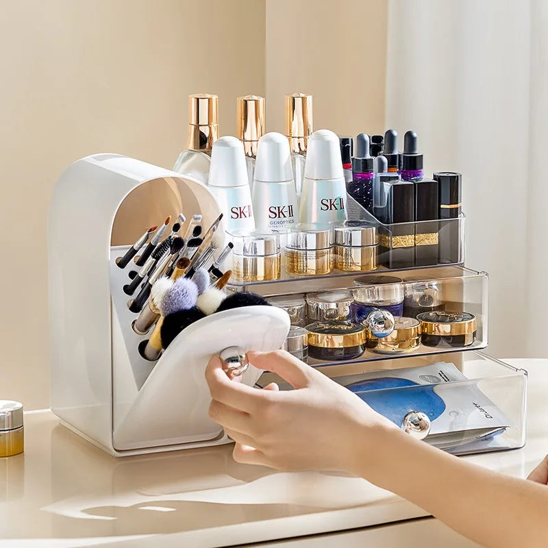 High-end Vanity Desk Makeup Organizer