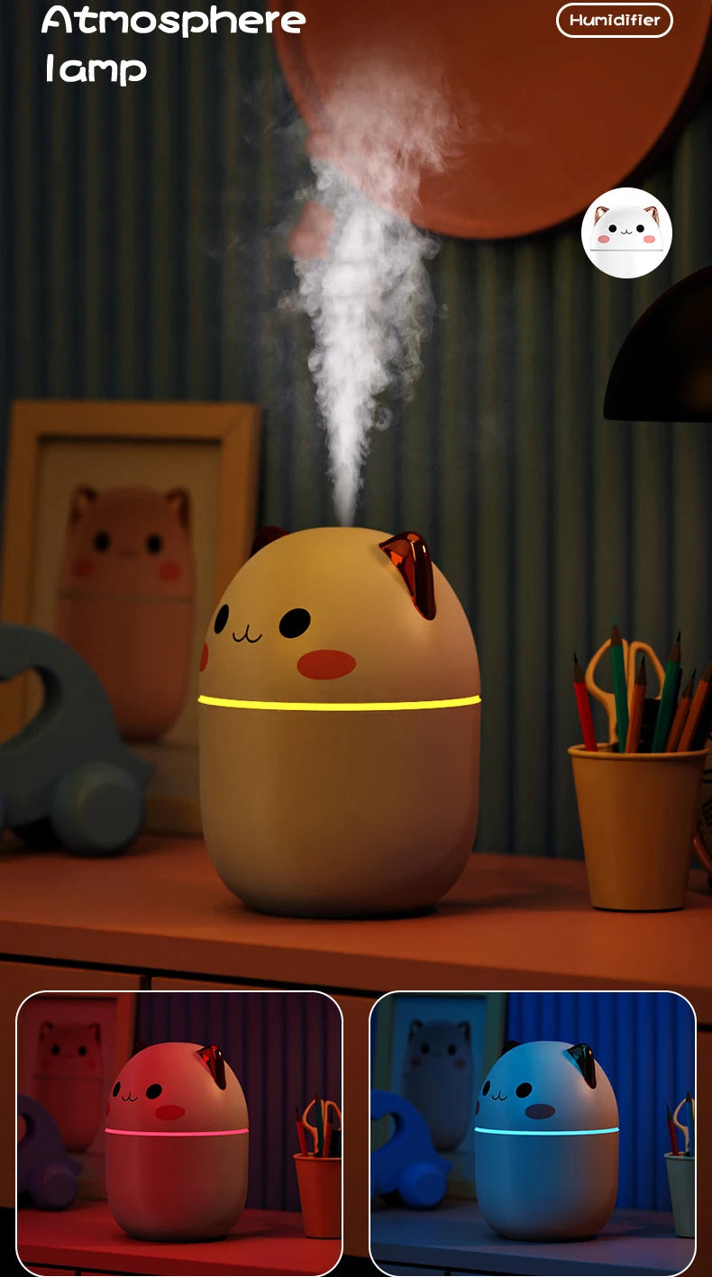 Kawaiil Aroma Diffuser With Night Light