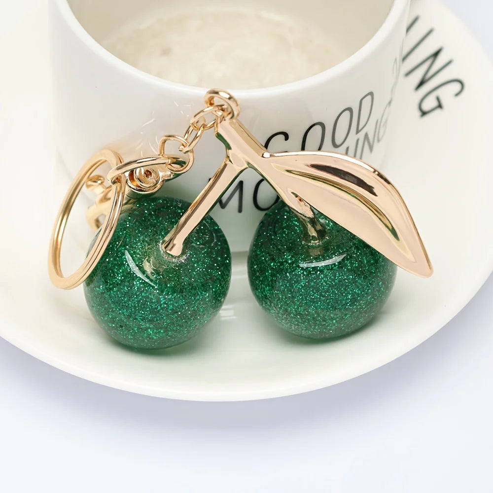 Cherry Shape Bag Keychain