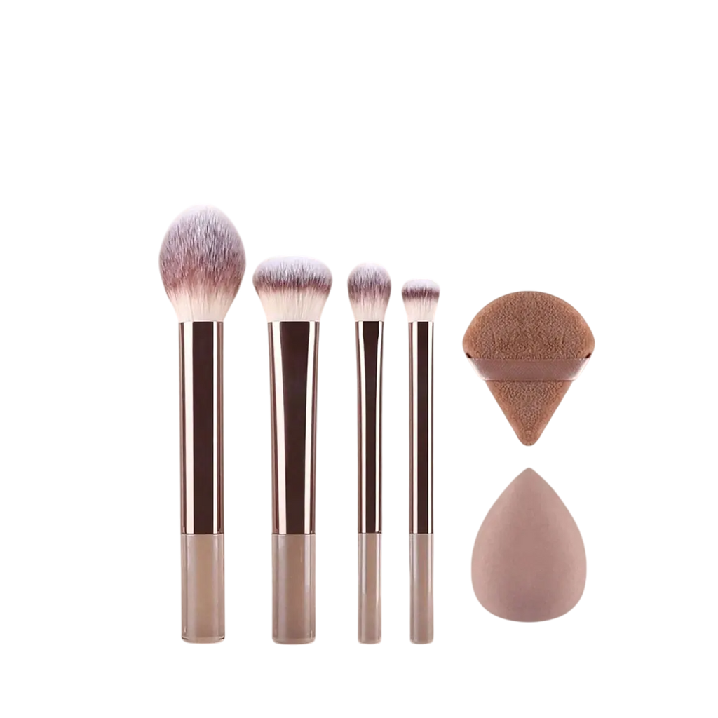 Professional Makeup Brush Set with Sponges