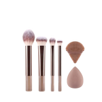 Professional Makeup Brush Set with Sponges