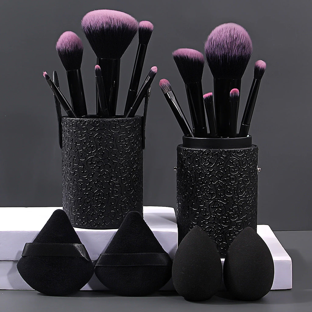 Makeup Brush Set - 17 Pcs