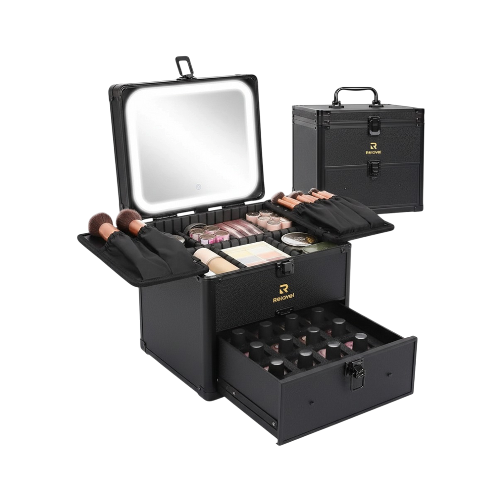 Dual Layer Makeup Case