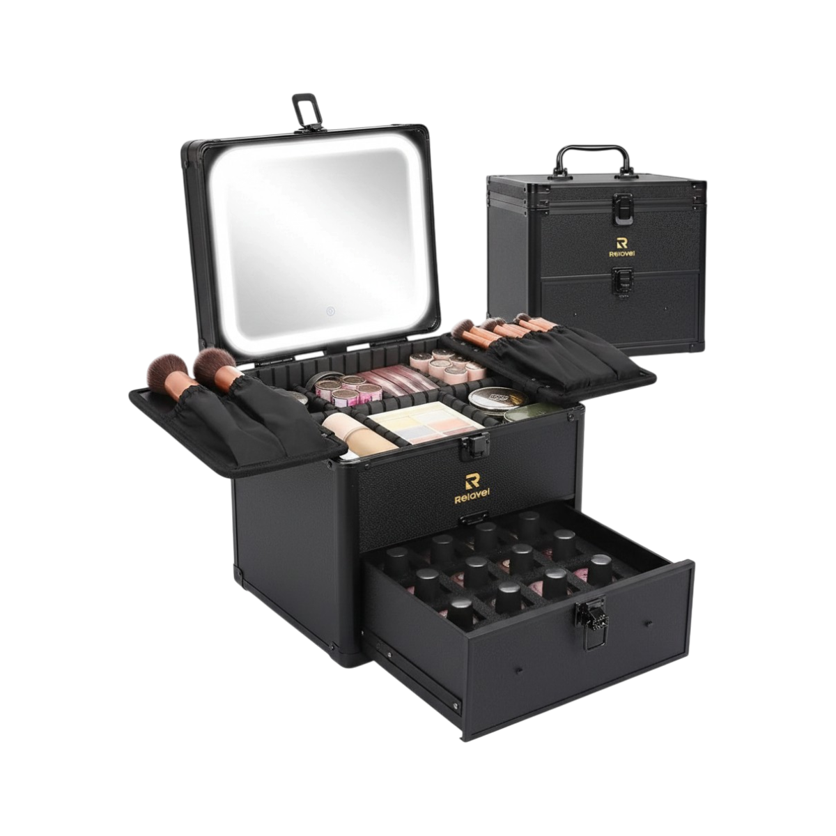 Dual Layer Makeup Case