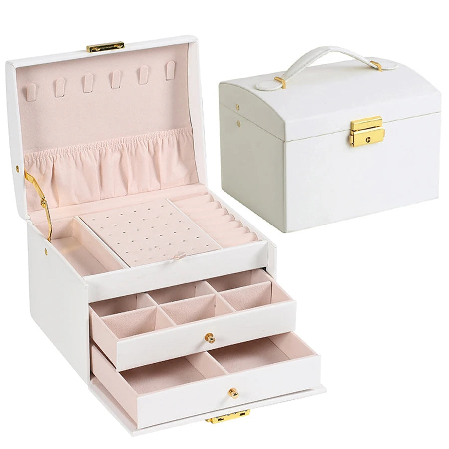 Three Layer Jewelry Box suitable for all kinds of jewelry storage