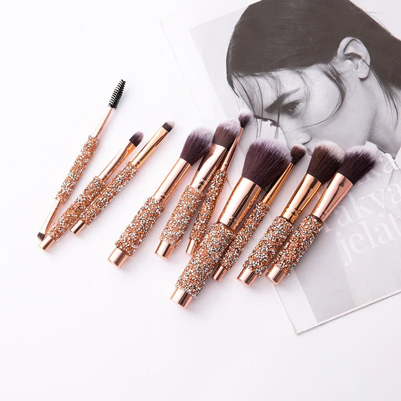 Crystal Glitter Brush Set