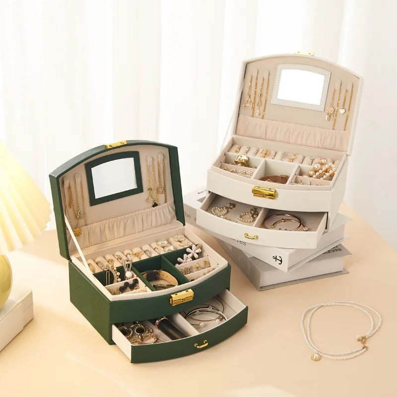 Luxury Multi Layer Drawer Jewelry storage box