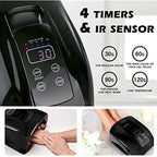 Rechargeable UV LED Acrylic Nail Dryer Lamp 90W, 4 Timer Setting & 45 LED