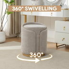 Round Vanity Stool