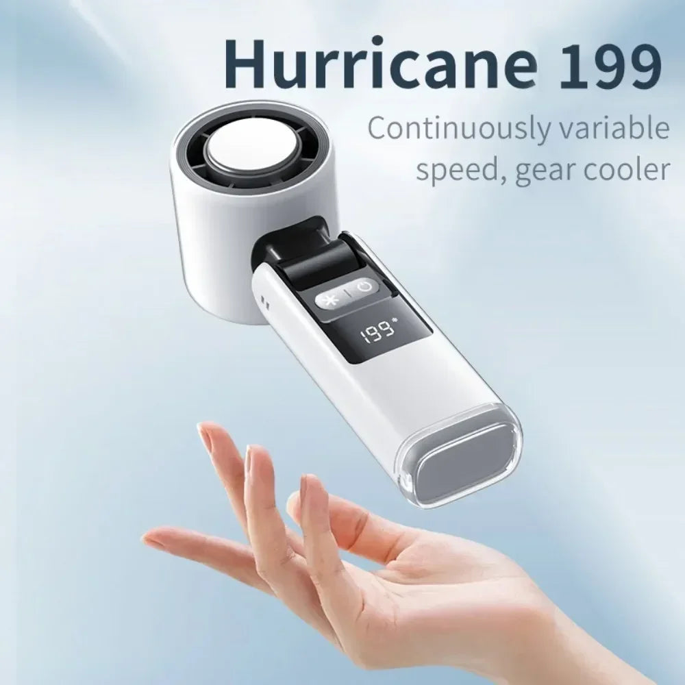 Mini Handheld Turbo Foldable Fan